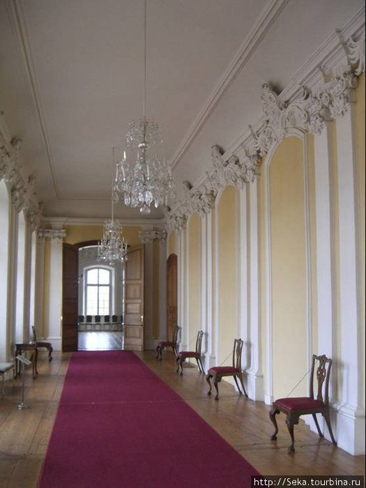 Интерьеры Рундальского дворца Рундале, Латвия