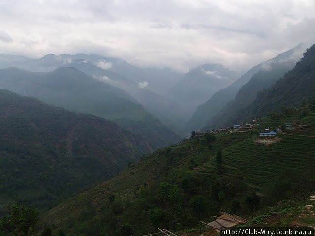 деревня Ландрунг Национальный парк Аннапурны, Непал