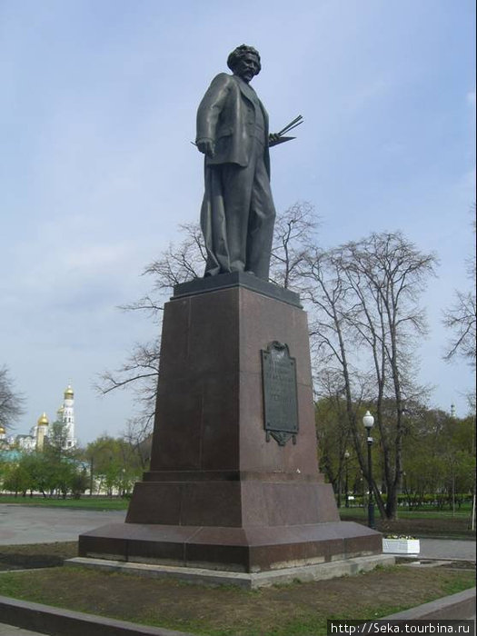 Памятник И.Е. Репину Москва, Россия