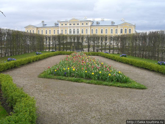 Парк Рундальского дворца Рундале, Латвия