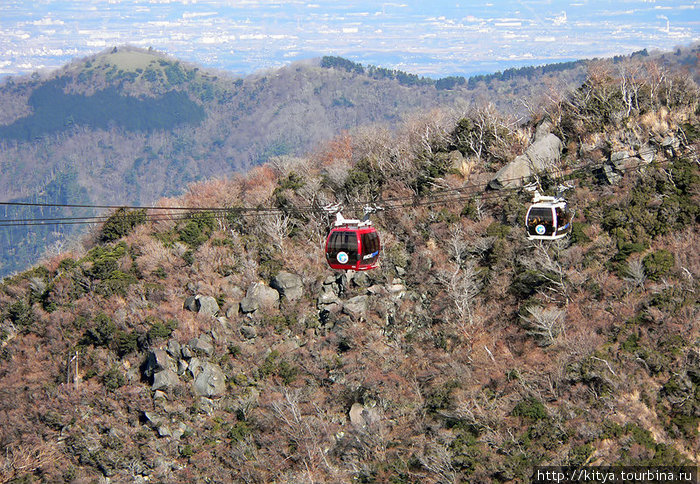 Хаконэ — горная местность, и канатные дороги здесь являются важной частью общественного транспорта. Хаконэ, Япония