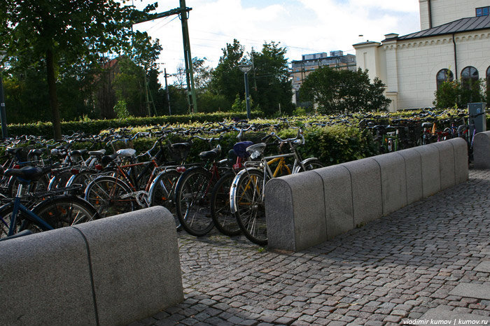 Любимые велосипеды :) Мальмё, Швеция