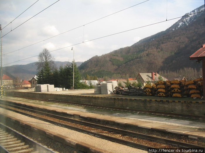 Поездом в Липтовски-Микулаш Липтовски-Микулаш, Словакия