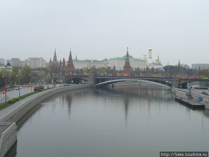 Москва и мосты Москва, Россия