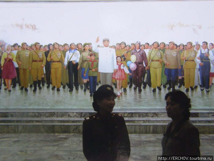 В музее победы Пхеньян, КНДР