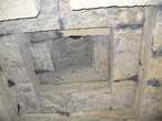 Мелек-Чесменский курган внутри — потолок погребальной камеры