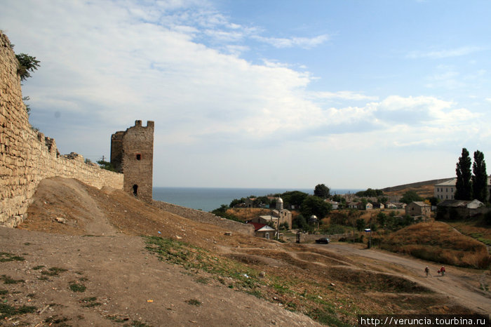 Генуэзская крепость в Феодосии.