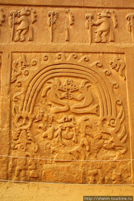 Орнамент на стене Трухильо, Перу
