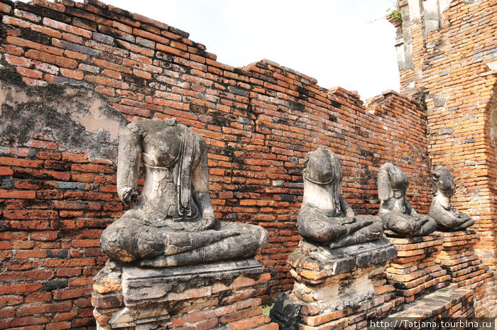 Город Аютия  - объект Всемирного наследия ЮНЕСКО Аюттхая, Таиланд