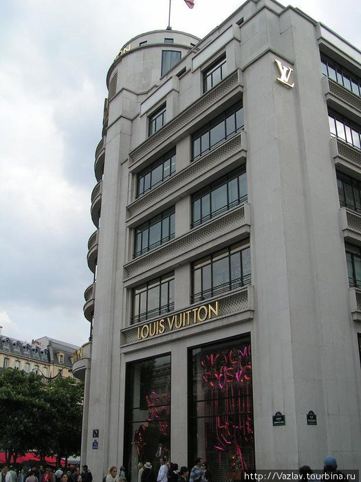 Один из многочисленных бутиков Париж, Франция
