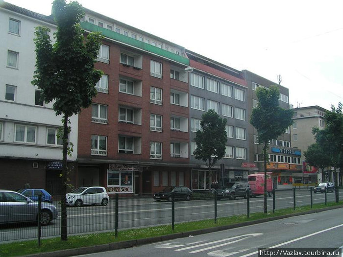 Типичная улица Хаген, Германия