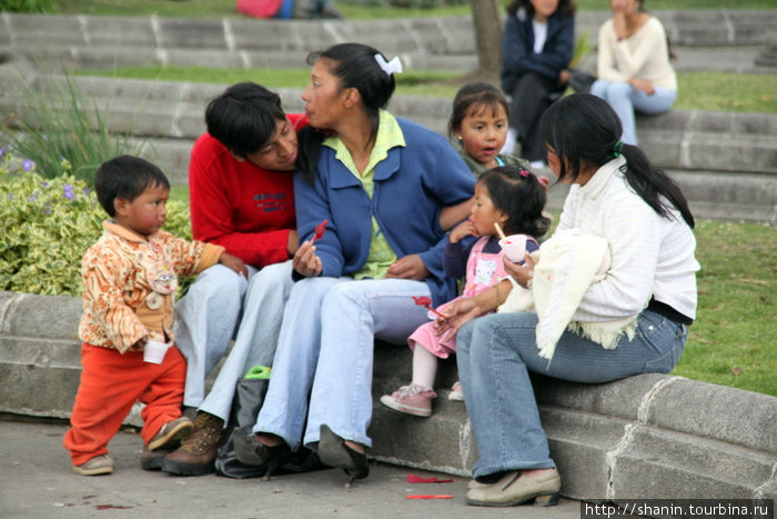 Семья на отдыхе Провинция Имбабура, Эквадор