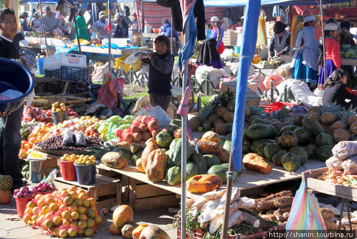 Рынок в Каньяре Провинция Каньяр, Эквадор