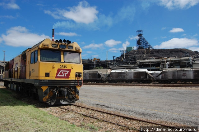 Железная дорога Маунт-Айса, Австралия