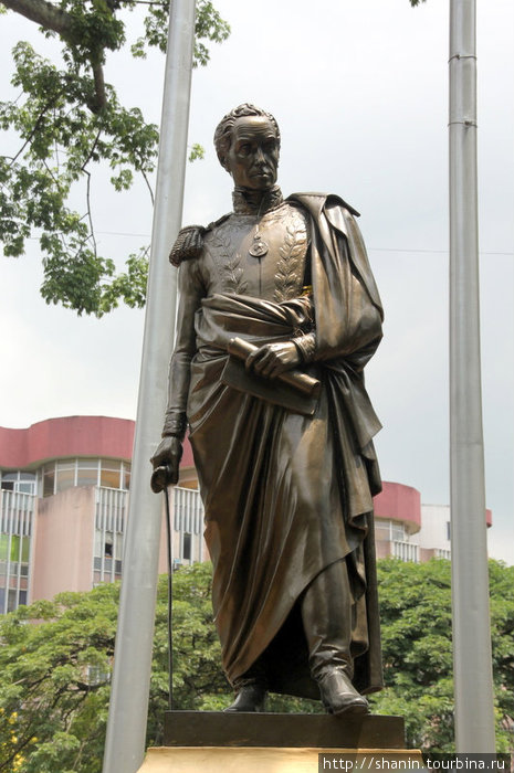 Статуя Симона Боливара Кали, Колумбия