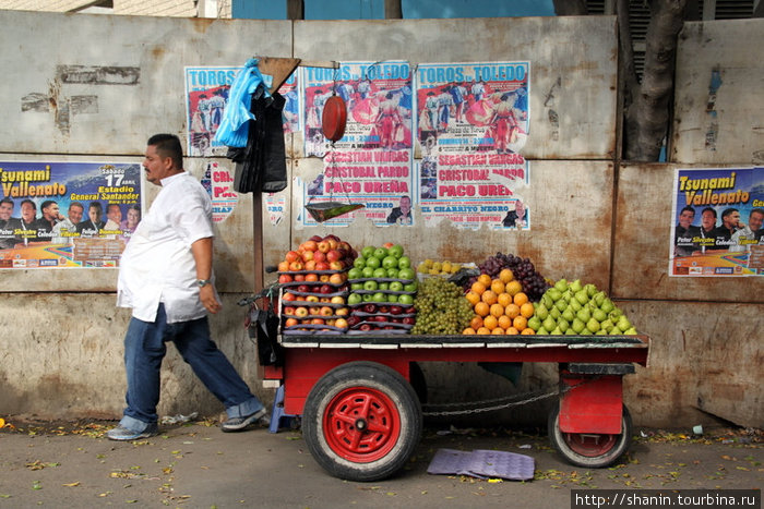Продавец фруктов Кукута, Колумбия