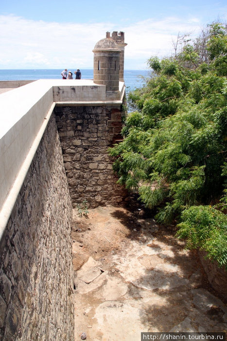 Стена замка Пампатар, Венесуэла