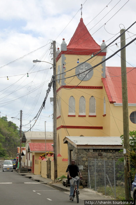 Церковь на главной улице Виктория, Гренада