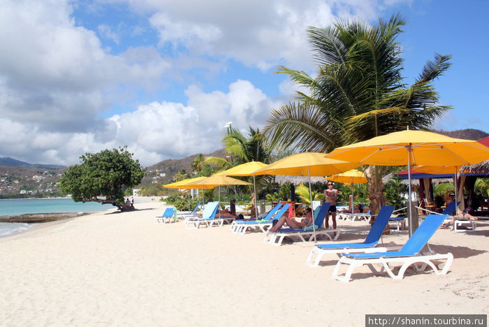 Лучший пляж острова Гранд-Ансе, Гренада