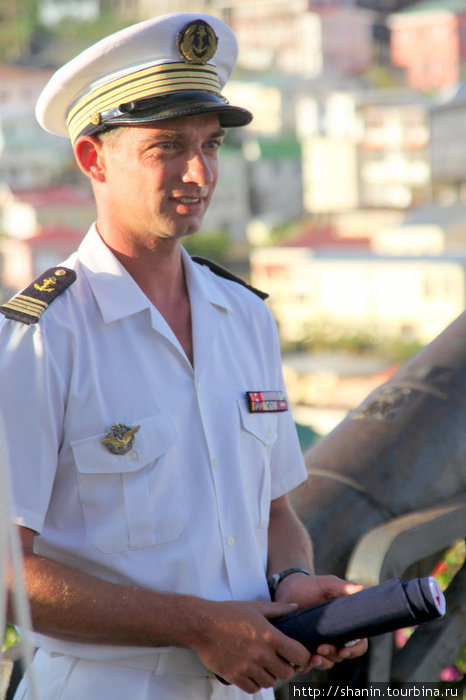 Французский офицер Сент-Джорджес, Гренада