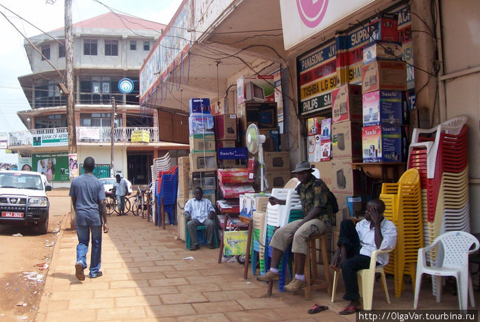 На улицах Джинджы Джинджа, Уганда