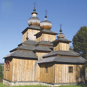Церковь Святой Параскевы / Drevený chrám svätej Paraskievy