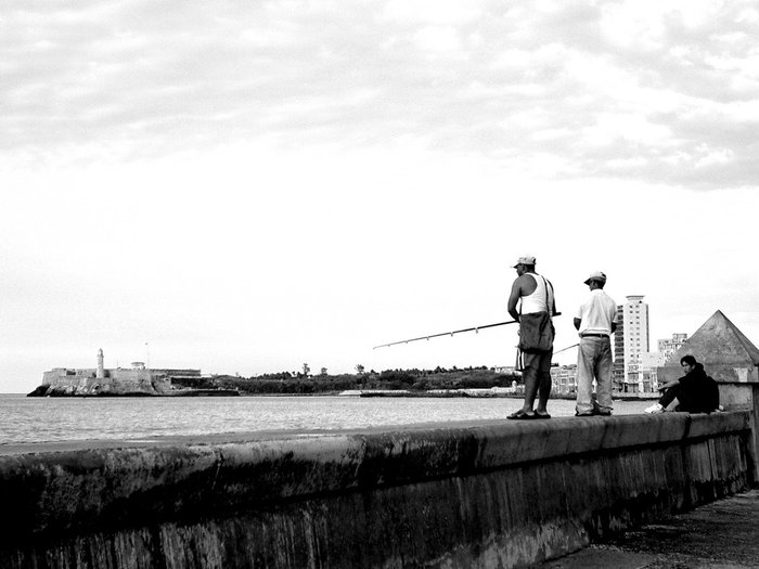 Черно-белый взгляд на Гавану Гавана, Куба
