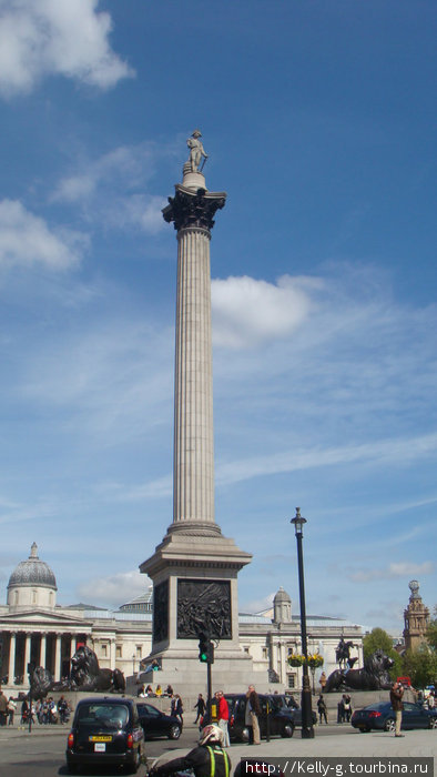 Nelson column Лондон, Великобритания