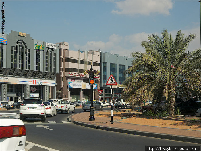 Улицы города Аль-Айн (Аль-Хили), ОАЭ