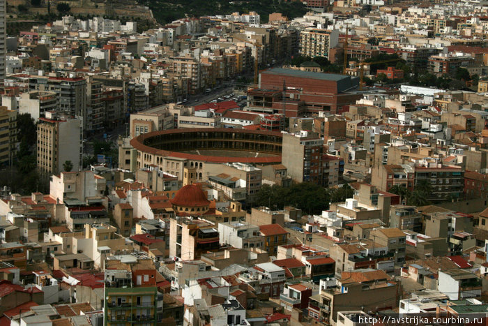 Аликанте с высоты Аликанте, Испания