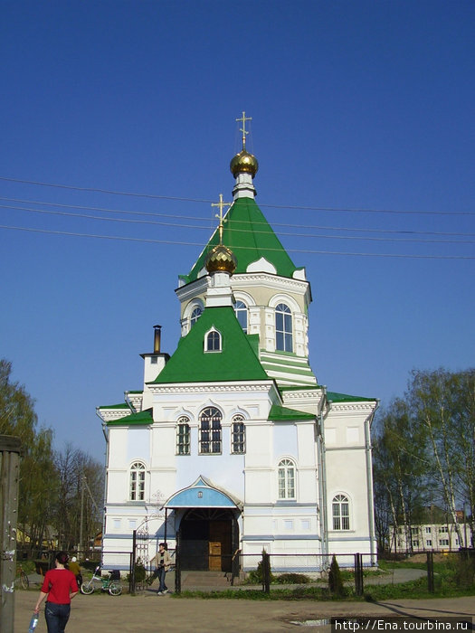 Иверская церковь на Заволжской стороне Рыбинск, Россия