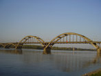Рыбинский мост и Волга