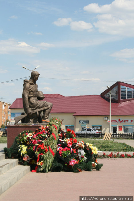 Памятник ВОВ. Краснослободск, Россия