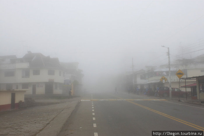 Дорога в тумане Чунчи, Эквадор