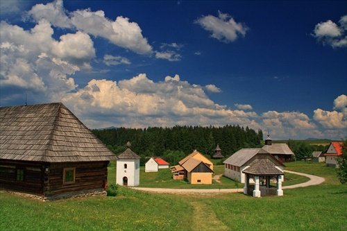 Музей деревянного зодчества / Muzeum slovenskej dediny Martin