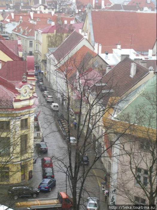 Таллин со смотровой площадки Таллин, Эстония