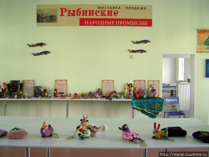 В выставочном зале сувениры на любой вкус, цвет и кошелёк Рыбинск, Россия