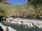 Больше 300 км на север от Сан Педро де Атакама мы проехали до термы  г.Пико .Вода очень теплая,проточная и чистая.