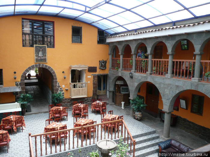 Наша первая гостиница в Куско. Перу