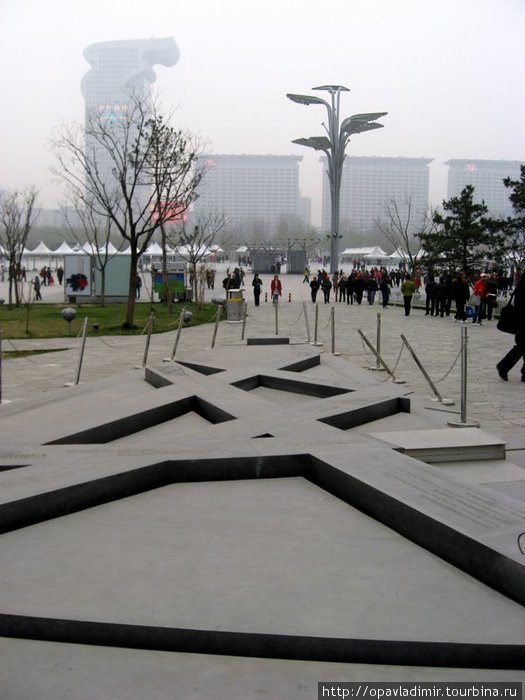 Дорога к Олимпийским объектам Пекин, Китай