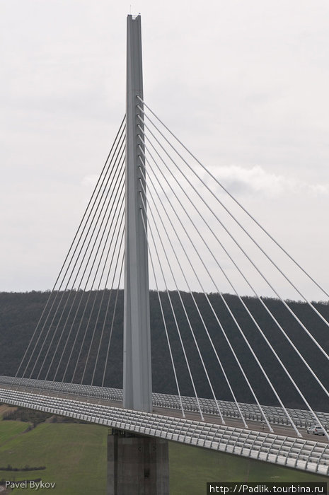Виадук Мийо - самый высокий мост Мийо, Франция