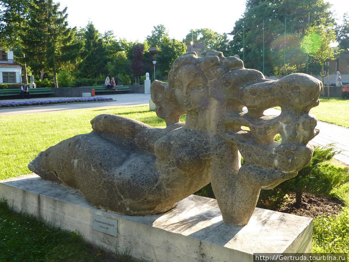 Скульптуры в Паланге или  как украшают курорт. Паланга, Литва