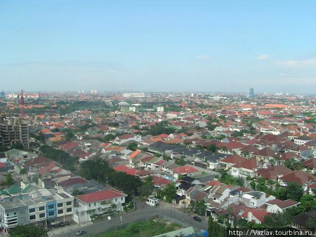 Центр города Сурабайя, Индонезия