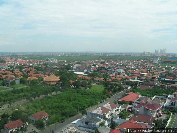 Панорама Сурабайя, Индонезия