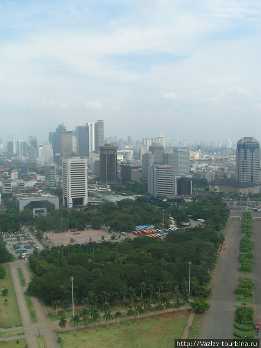 Деловая застройка Джакарта, Индонезия
