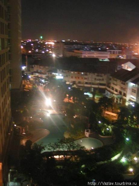 Вид из окна Джакарта, Индонезия