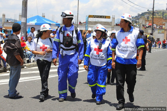 Красный крест на страже здоровья Кито, Эквадор