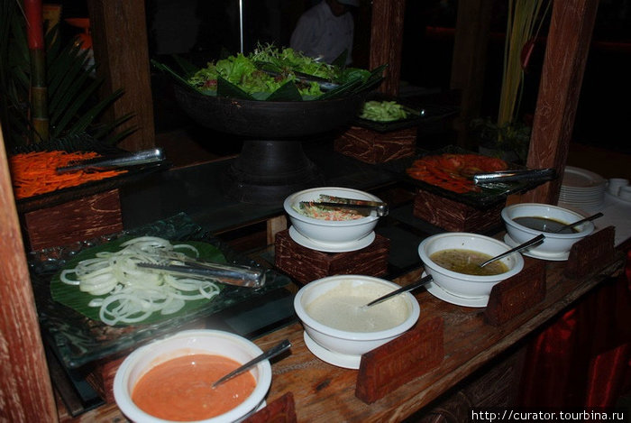 соусы к салату Нуса-Дуа, Индонезия