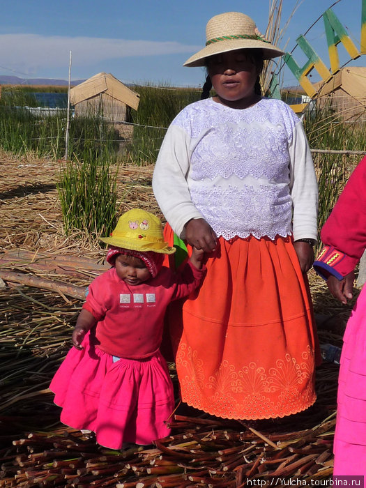 Жители озера Титикака
