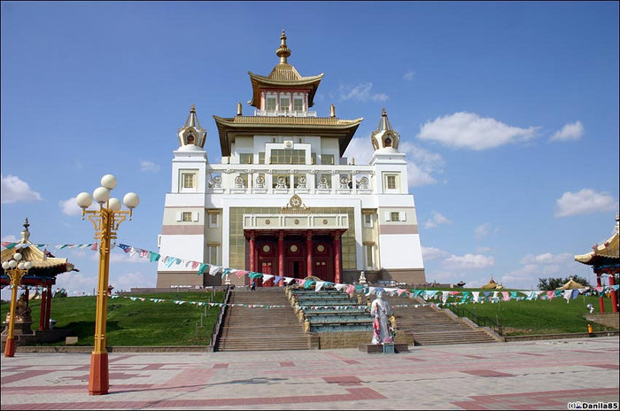 Калмыкия || Буддийское и культурное Элиста, Россия